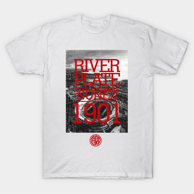 Monumental de River T-Shirt by GonGrunge